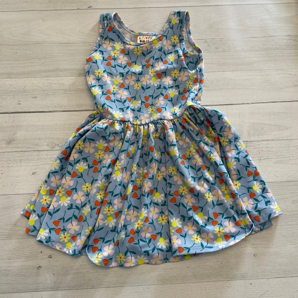 Dot Dot smile flower‎ dress 2T